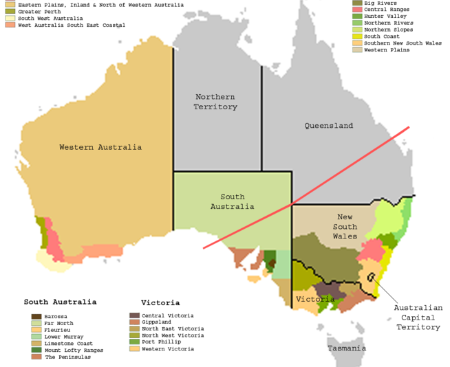 Brief introduction to Australian wines